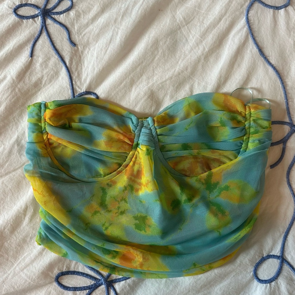 ZARA strapless top size S/M!
